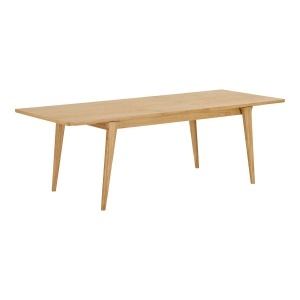 SET MASA SI 6 SCAUNE, DIN LEMN SI TEXTIL, CULOARE NATUR, HOUSE NORDIC - Img 3