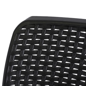 SET MOBILIER DE GRADINA/TERASA,ARGOS 160-260CM, ARTIM MEBLE, MASA SI 8 FOTOLII, DIN TEHNORATAN SI COMPOZIT, CULOARE NUC/NEGRU - Img 8