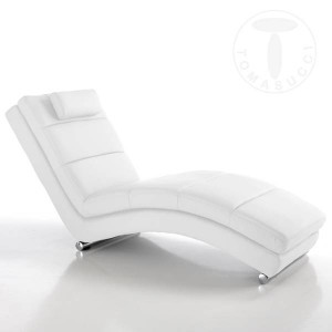 SEZLONG ELEGANT 170CM, SOFIA, COD 2453, STIL MODERN, REALIZAT DIN METAL SI PIELE ECO, DIVERSE NUANTE - Img 6