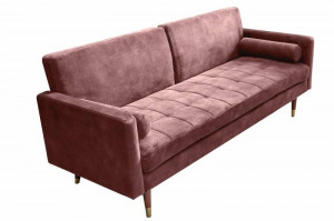 SOFA EXTENSIBILA, 195CM, MICROFIBRA ROZ, MODEL DEOSEBIT, ARTIM GROUP SELECTION - Img 7
