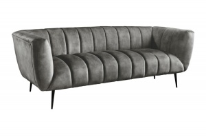 SOFA MODERNA, 225CM, TEXTIL FIN( CATIFEA), GRI/NEGRU, DESIGN EXCLUSIVIST, ARTIM GROUP SELECTION - Img 4