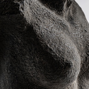 STATUETA GABRIELA, 74CM, CULOARE GRI/NEAGRA, DIN TERACOTA SI LEMN, STIL MODERN, ARTIM GROUP SELECTION - Img 3