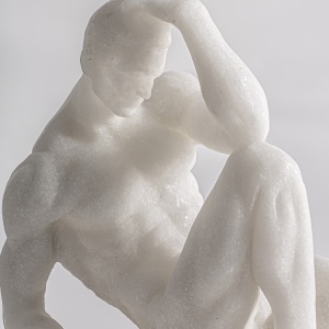 STATUETA, PHOEBE, 39CM, CULOARE ALBA, DIN RASINA, STIL MODERN, ARTIM GROUP SELECTION - Img 2