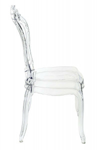 STOC 1 BUC!!! SCAUN DINING KING, TRANSPARENT, DIN POLICARBONAT, STIL MODERN - Img 3
