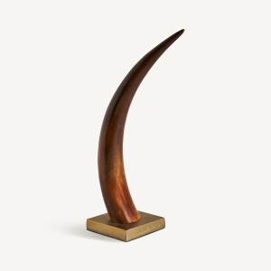 STOC!!! DECORATIUNE PANYA, DIN OS BRUN SI METAL, DESIGN CONTEMPORAN, VICAL HOME