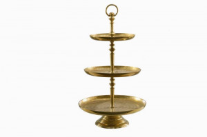 SUPORT ORIENT 3 ETAJE ALUMINIU 50CM, AURIU COD 41533 - Img 4