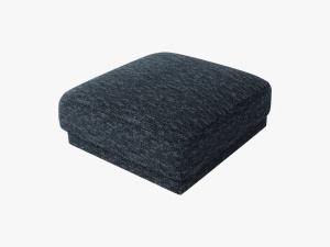 TABURET MILEY, 90 CM, ALBASTRU 86, TAPITERIE CHENILLE, DESIGN DEOSEBIT - Img 2