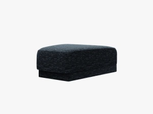 TABURET MILEY, ALBASTRU, CU TAPITERIE DIN TEXTIL CHENILLE HAGA, MICADONI - Img 2