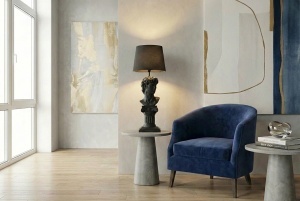 VEIOZA, DAVID 70CM, REALIZAT DIN POLIRASINA, CULOARE NEAGRA, REALIZAT MANUAL, ARTIM GROUP SELECTION