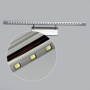 APLICA BAIE MIRROR APP363-1W, 9W, 70X2.5 cm, CROM/ARGINTIU, DIN OTEL INOXIDABIL SI METAL, STIL MODERN, TU - Img 5