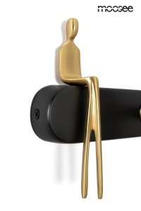APLICA BOY TUBE R NEAGRA, CONFECTIONATA DIN OTEL, STIL MODERN - Img 6