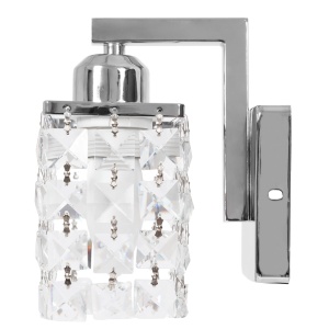 Aplica de perete metal cristal crom APP543-1W - Img 2