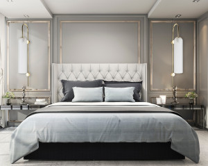 APLICA GOLD APP664-1W, 75 cm, ALB SI AURIU, DIN METAL SI STICLA, STIL MODERN, TU - Img 5