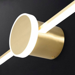 APLICA, LED 80CM GOLD, COD APP844-1W, METAL SI LED - Img 2