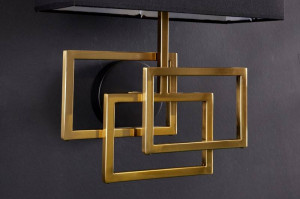 APLICA, LEONOR DIN TEXTIL SI METAL, NEGRU/AURIU, DESIGN DEOSEBIT - Img 4