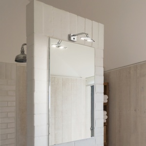 APLICA MIRROR-20 AP2, CROM, DIN METAL, STIL MODERN - Img 2