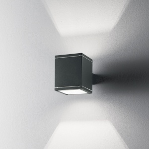 APLICA SNIF SQUARE AP1 NERO STIL MODERN IDEAL LUX