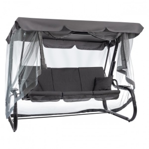 BALANSOAR DE GRADINA, 3 PERSOANE, METAL SI POLIESTER, ARTIM GROUP SELECTION - Img 3