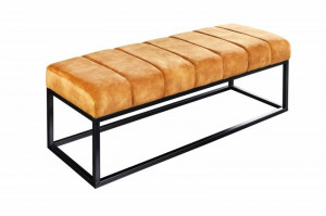 BANCUTA 110CM, PETIT BEAUTE, DIN CATIFEA GALBEN MUSTAR, COD 41251 - Img 5