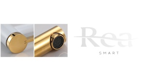 BATERIE LAVOAR REA SMART, INALTA, ALB/AURIU, DIN ALAMA, CALITATE SUPERIOARA - Img 7
