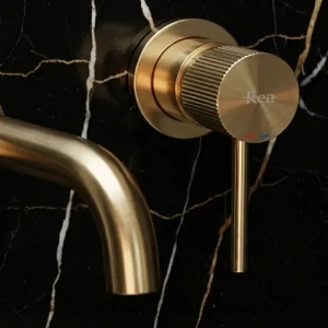 BATERIE PENTRU BAIE REA LUNGO STRIPE AURIU PERIAT, CALITATE SUPERIOARA - Img 2