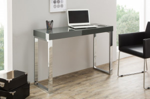 BIROU CROM/GRI INCHIS LAPTOPTISCH 38329 - DESIGN MODERN