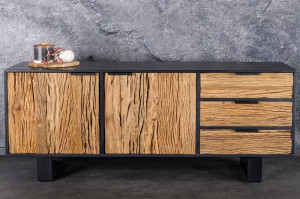 BUFET DE SUFRAGERIE 150CM, BARRACUDA, DIN LEMN MASIV DE MANGO/TEC, ARTIM GROUP - Img 1
