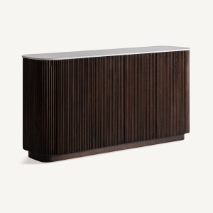 BUFET KALEH 200CM, DIN LEMN DE MANGO SI MARMURA, DESIGN CONTEMPORAN, VICAL HOME