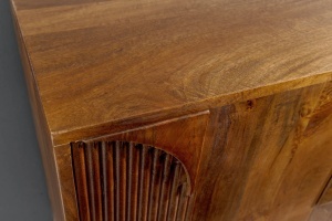 BUFET LIVING, ART DECO 170CM, LEMN DE MANGO, MODEL 3D, CULOARE MARO, ARTIM GROUP SELECTION - Img 7