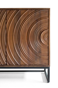BUFET LIVING SUNSET 170CM, DIN LEMN DE MANGO, CULOARE NUC INCHIS, STIL MODERN, ARTIM GROUP SELECTION - Img 5