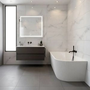CADA DE PODEA FREESTANDING, ARTIM WENUS, 170 CM, STANGA, DIN ACRIL, CALITATE SUPERIOARA - Img 7
