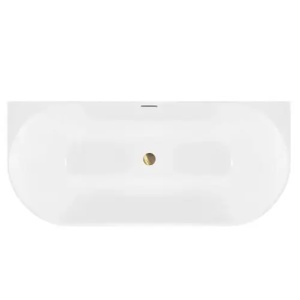 CADA DIN ACRIL, FREESTANDING CAPRI SLIM 150, CU CAPAC DOP NEGRU, CALITATE SUPERIOARA - Img 9