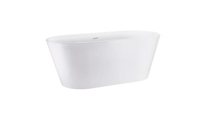 CADA FREESTANDING MILANO, 150 CM, ALB, DIN ACRIL, CALITATE SUPERIOARA - Img 2