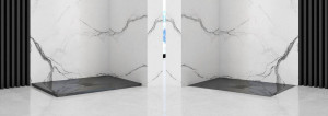 CADITA DE DUS, REA ROCK, GREY, 80x100, DESIGN MODERN, CALITATE SUPERIOARA, REA - Img 3