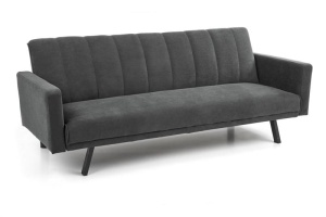 CANAPEA ARMANDO GRI, CONFECTIONATA DIN METAL SI CATIFEA, STIL MODERN