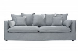 CANAPEA COMFORTABILA CU 3 LOCURI, TEXTIL FIN GRI, DESIGN MODERN, ARTIM GROUP SELECTION - Img 5
