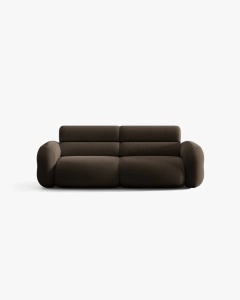 CANAPEA CU 3 LOCURI, NEO, MARO, 220X100 CM, TAPITAT CU TAPITERIE DIN TEXTIL BOUCLE BALOO, MICADONI