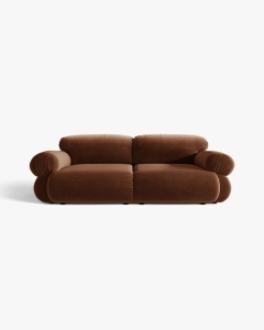 CANAPEA CU 3 LOCURI, OPHELIA, MARO, 217 CM, CU TAPITERIE DIN TEXTIL CATIFEA VENUS, MICADONI