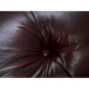 CANAPEA DE LUX CHESTERFIELD HEREFORD 224CM, 3 LOCURI, DIN PIELE NATURALA, CULOARE ROSU ANTIC, ARTIM SELECTION - Img 4