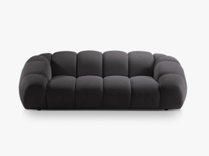 CANAPEA DIANA, 3 LOCURI, 254 CM, DIVERSE CULORI SI MATERIALE, DESIGN DEOSEBIT - Img 10