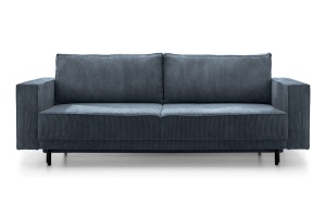 CANAPEA EXTENSIBILA ADELE GRI GRUPA IV, CONFECTIONATA DIN ARCURI, SPUMA POLIURETANICA SI TEXTIL, STIL MODERN
