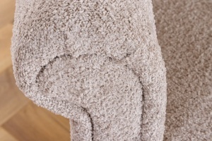 CANAPEA EXTENSIBILA, MAISON BELLE 220CM, MATERIAL BOUCLE, CULOARE BEJ/GRI, ARTIM GROUP SELECTION - Img 6