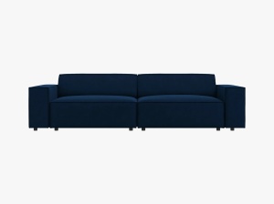 CANAPEA JODIE, 3 LOCURI, 204 CM, DIVERSE CULORI SI MATERIALE, DESIGN DEOSEBIT - Img 8