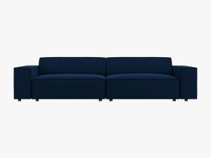 CANAPEA JODIE, 4 LOCURI, 244 CM, DIVERSE CULORI SI MATERIALE, DESIGN DEOSEBIT - Img 7