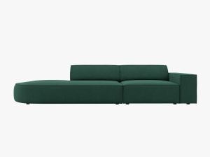 CANAPEA JODIE, STANGA, 3 LOCURI, 262 CM, DIVERSE CULORI SI MATERIALE, DESIGN DEOSEBIT - Img 13