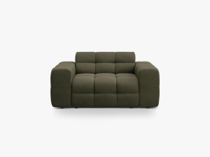 CANAPEA KENDAL, 2 LOCURI, 156 CM, DIVERSE CULORI SI MATERIALE, DESIGN DEOSEBIT - Img 14