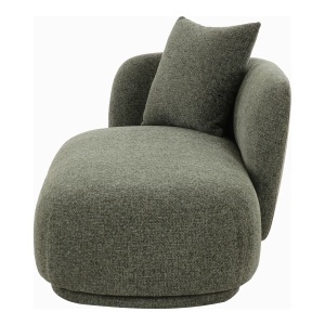 CANAPEA LOUNGE MYKONOS 175CM, DIN LEMN SI TEXTIL, CULOARE VERDE, HOUSE NORDIC - Img 4