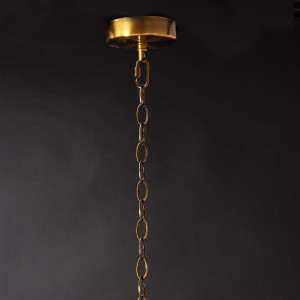 CANDELABRU, CRYSTAL GOLD,APP766-8CP , METAL SI STICLA, 8 BECURI - Img 1