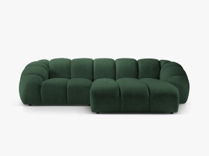 COLTAR DIANA, DREAPTA, 3 LOCURI, 294 CM, DIVERSE CULORI SI MATERIALE, DESIGN DEOSEBIT - Img 4