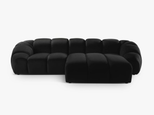 COLTAR DIANA, DREAPTA, 3 LOCURI, 294 CM, DIVERSE CULORI SI MATERIALE, DESIGN DEOSEBIT - Img 14